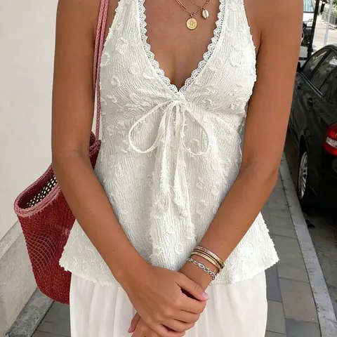 Women's Backless Boho Style Top, Casual Vacation Hawaiian Music Festival Tropical Holiday, Summer Strapless Blouse, Aesthetic