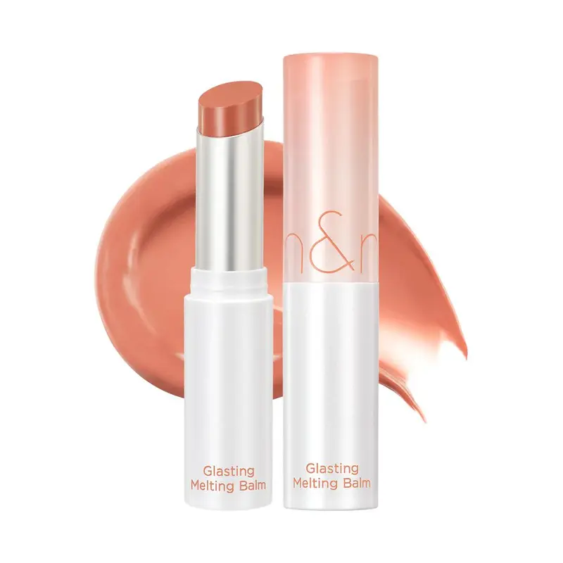 [Official rom&nd Partner] Glasting Melting Balm - Glossy Finish, Plumping Lips, Hydrating & Moisturizing, Korean Lip Balm Gloss, Vegan, MLBB, korean makeup, k beauty makeup i love lipgloss - Lipstick Mois Moisturize Moisture Moisturizer