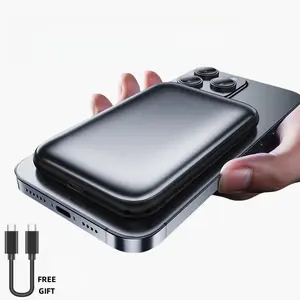 10000mAh Magnetic Wireless Power Bank, PD 30W Fast Charging Power Bank with Digital Display, Portable Magnetic Wireless Charger for iPhone & Android, Electronic