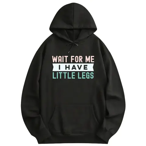 Women's Classic Long Sleeve Cotton Pullover Hoodie - Funny Bold Sarcasm Prints, Soft Casual Straight-Fit Sweatshirt, Cozy Outdoor Layer Top, Fast Shipping