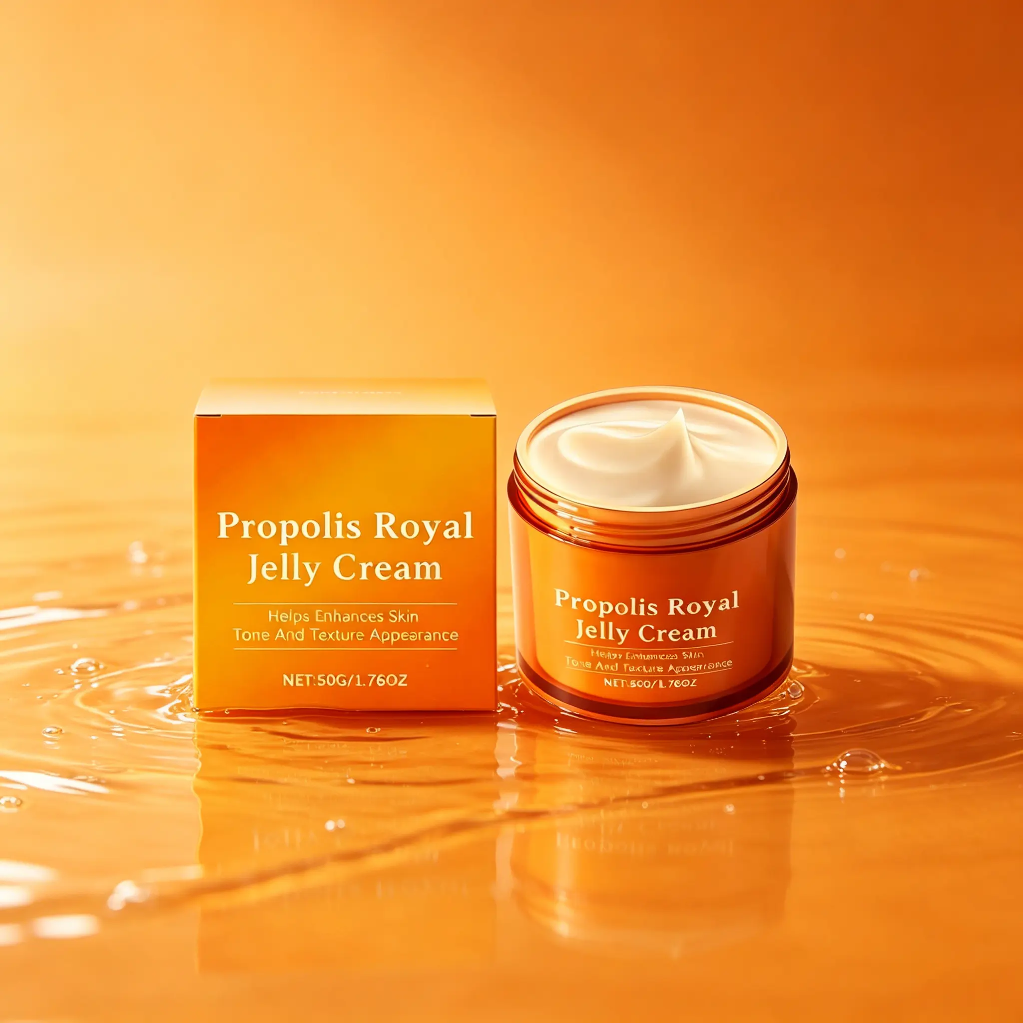 Propolis Royal Jelly Cream 50g – Nourishing Daily Moisturizer for Healthy-Looking Skin, Gentle Formula