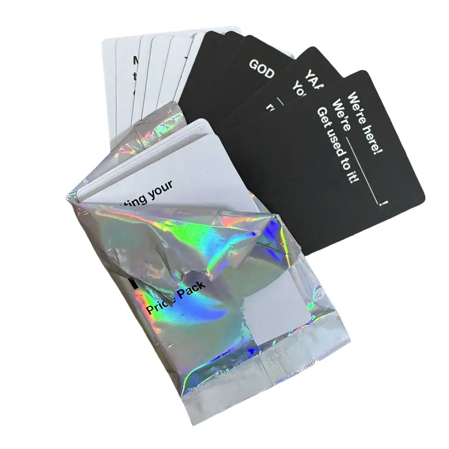 cards against humanity holographic card Toploader Binder 324 Slots | 9-Pocket Album main image 1