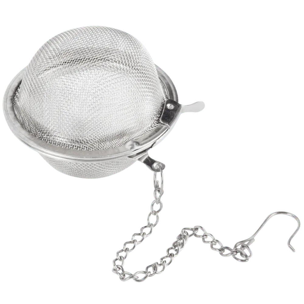 Stainless Steel Tea Ball Infuser w/ Chain