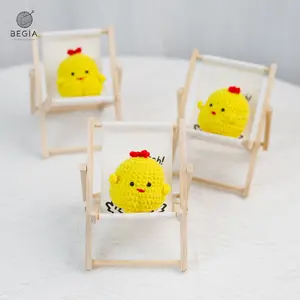 Cheeky Crochet Chicken Keychain | Handmade Yarn Plush Toy for Bags/Baby Strollers | Funny Gift for Friends, New Moms, Kids
