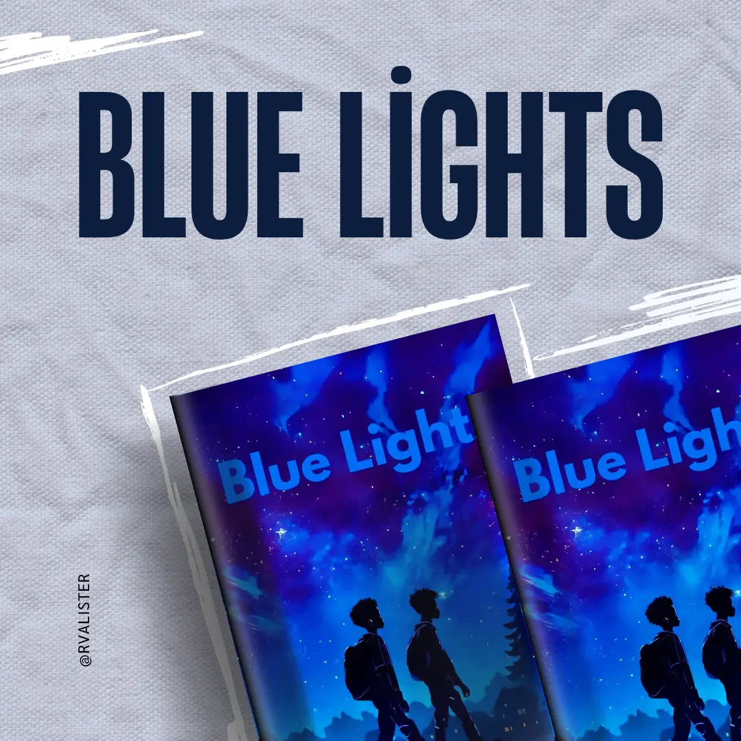 RV Alister Blue Lights - Paperback Edition - Unsigned - Soft Emotional Coming-of-Age Novel - Exclusive Bonus Chapter Available - LGBTQ+ Romance & Found Family Story