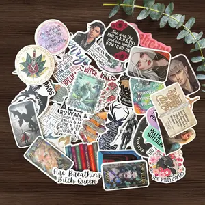 Throne of Glass inspired Book Lover Stickers, Vinyl Waterproof Decals for Kindle, Laptop, Phone, Water Bottle