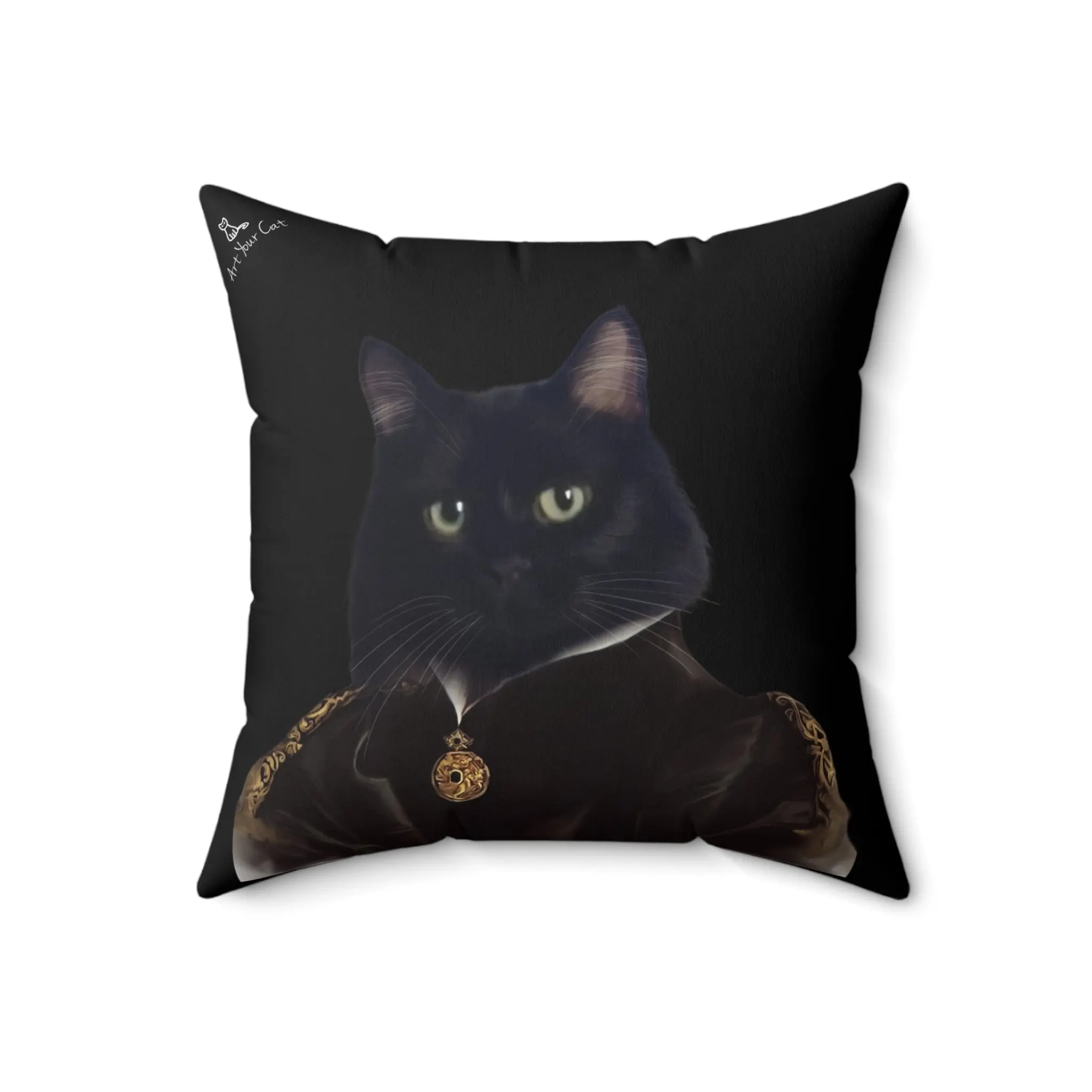 Custom Cat Throw Pillow - The Duke