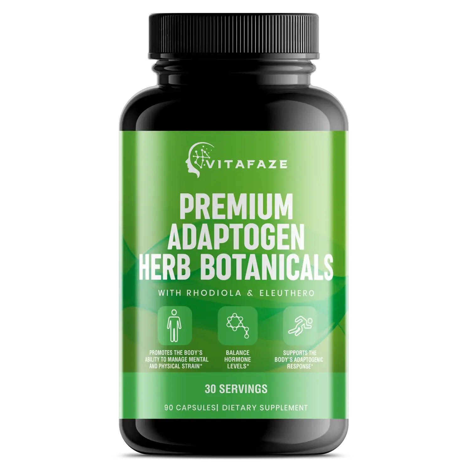 Premium Adaptogen Herb Botanicals - Stress & Vitality Support | Daily Health Supplement