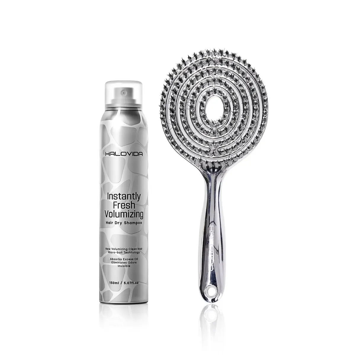 HAIR DRY SHAMPO0 150ml+HaloFlex Spa Brush
