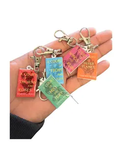 A Court Of Thorns And Roses 5 Mini Book Charms. ACOTAR Mini Book Charms