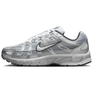 Nike P-6000 Metallic Silver Summit White-Wolf Grey IH4465-095 Authentic Shoes Footwear Sneaker Trainer Comfortable Walking Fashion Trending Gift