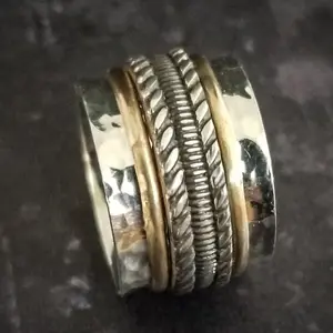 * READY TO SHIP RIGGER Meditation Ring, Size 7.5