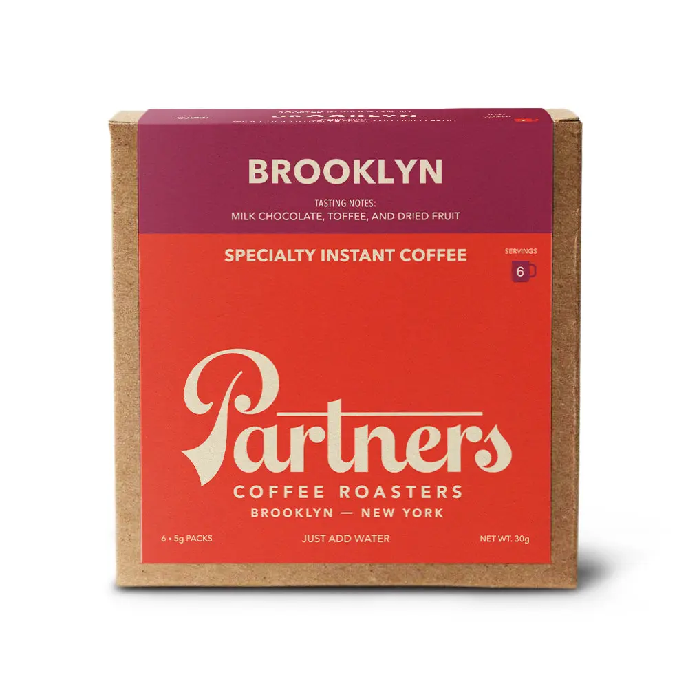 Brooklyn - Specialty Instant Coffee, 6 Packets Brooklyn - Specialty Instant Coffee, 6 Packets