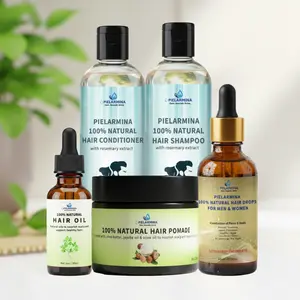 pack Shampoo, conditioner, oil, pomade, drops 100% natural for growth hair
