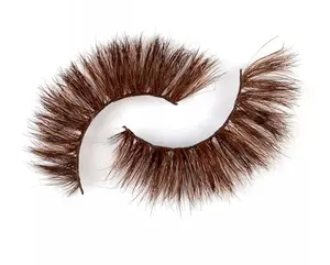 Coiffure Extensions 100% Real Mink Brown Eyelashes Style Cute