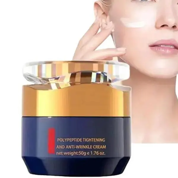 Face Cream, Crema Para Arrugas, Wrinkle Removal Cream, Polypeptide Firming Full Face Cream, Polypeptide Tightening and Anti-Wrinkle Cream, Firming Anti-aging Eye Cream for Women Men 1.76 fl.oz.