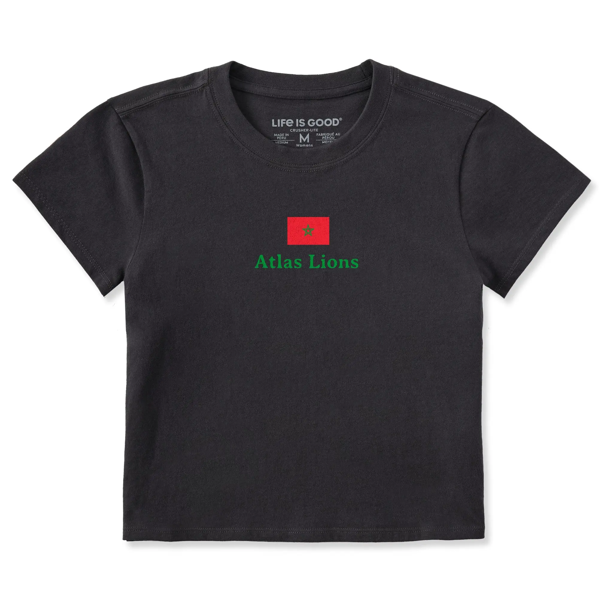 Women's Morocco Atlas Lions Crusher-LITE Shrunken Tee