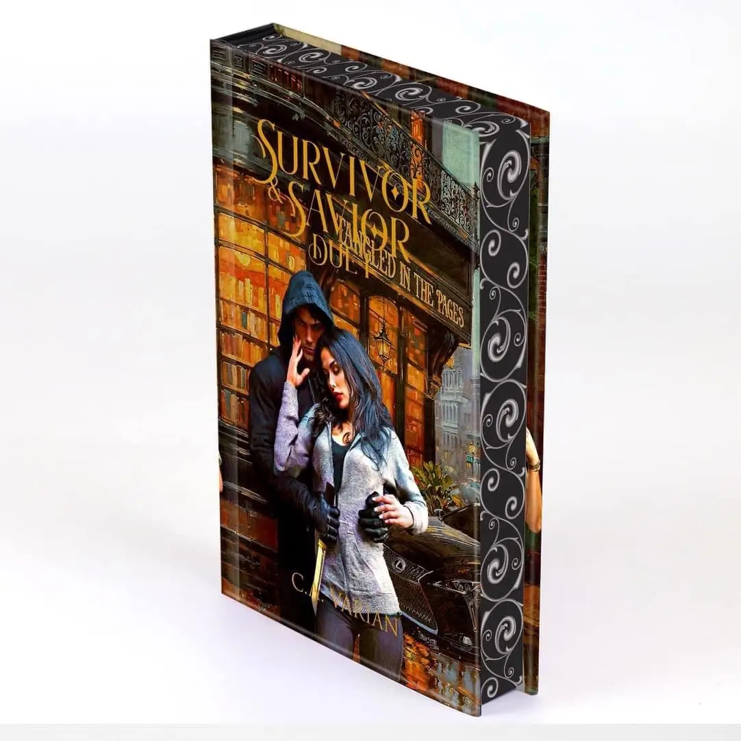 Survivor & Savior Duet Limited Special Edition-MISPRINT CHAPTER 3-Saving Scarlett & Keeping Caroline both inside, A Spicy Dark Romantic Suspense Duet