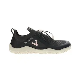 Vivobarefoot Womens Primus Trail Knit Firm Ground Running Sneakers Shoes - Black