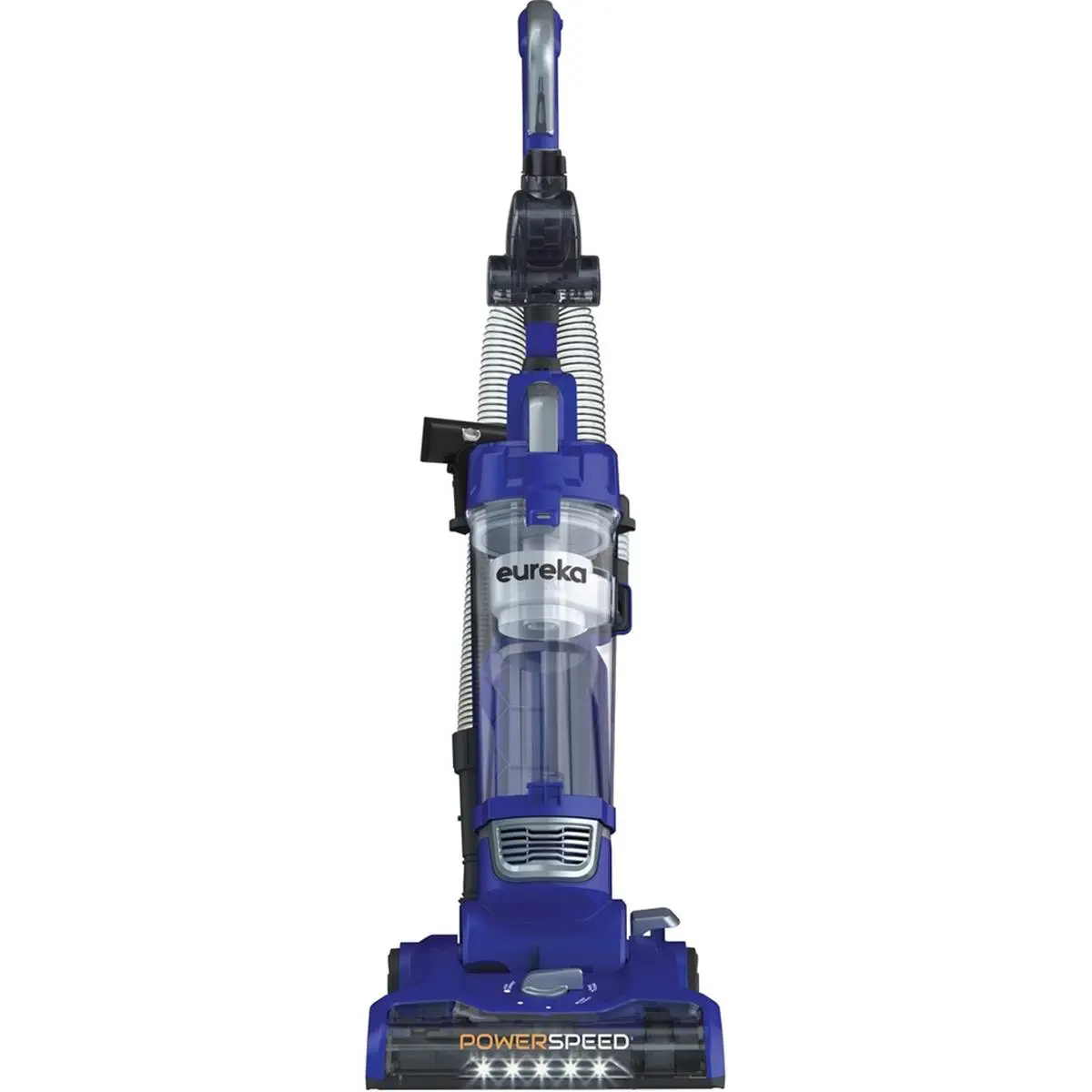 Midea PowerSpeed Upright Vacuum Cleaner - 1.06 gal Large Capacity, LED Headlights, Deep-Clean Performance, Multi-Floor Compatibility, Lightweight Vacuum, Area Rugs Compatible, Foam Filter, Power Cord, Bagless Design