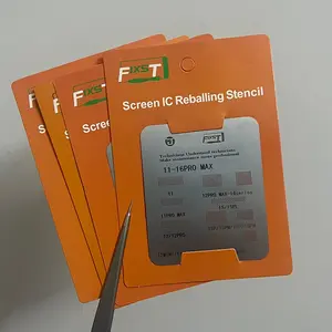 JTX Screen IC Polishing Protective Steel Mesh, iPhone 11-16 Series Transplanted Screen IC Polishing, Protecting LCD Cable Damage, Repairing Pop-Up Window Problem After Screen Replacement