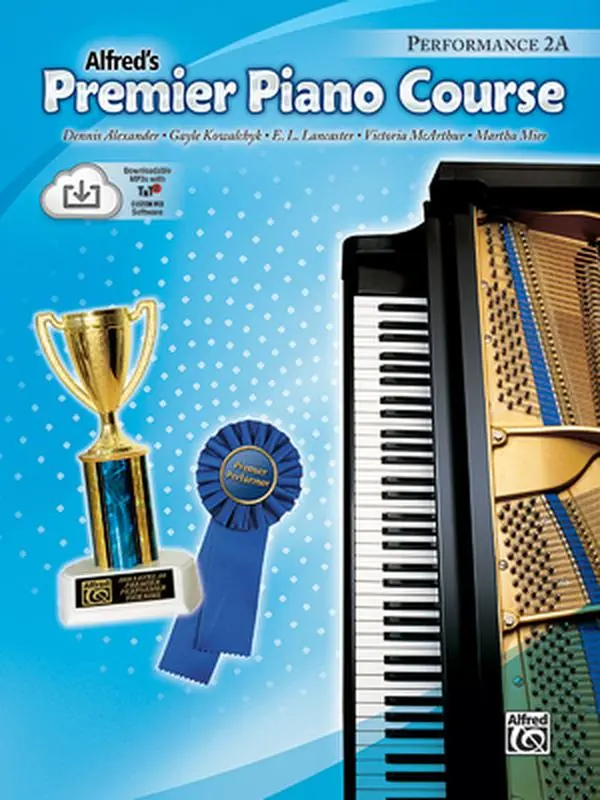 Used Premier Piano Course Performance Book 2a - Paperback with CD, Online Media, English Language - Music Lesson, Skill-Building, Practice & Chord Learning Book by Dennis Alexander, Chords