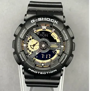 Casio G-Shock GA-110RG-1A Men's Analog Digital Rose Gold Black Resin 200M Watch