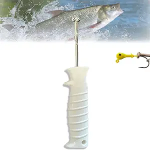 Quick Release Fish Hook Remover Tool, Dual-Hand Universal Design, Fishing Accessory, Efficient Hook Removal, Fishing Tackle