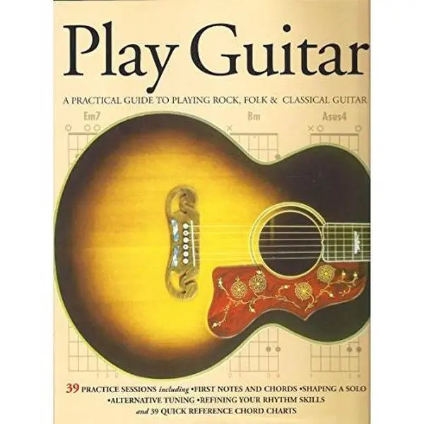 Used Hardcover Book: A Practical Guide to Learning Guitar, Mastering Chords, and Optimizing Practice Sessions for Rock, Folk, and Classical Styles