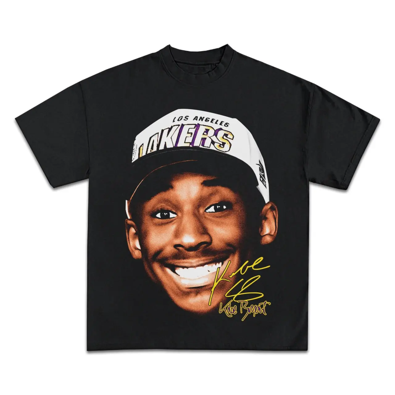 Kobe Bryant Draft Day Baskettball Graphic T-Shirt