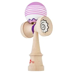 Kaizen Fish Cake Colors - JET Shape - SILK - Lavender & White - Maple