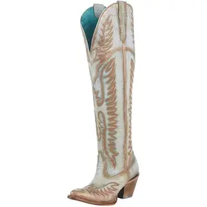 Women's Tall Top Embroidery Western Boot By Corral A4212