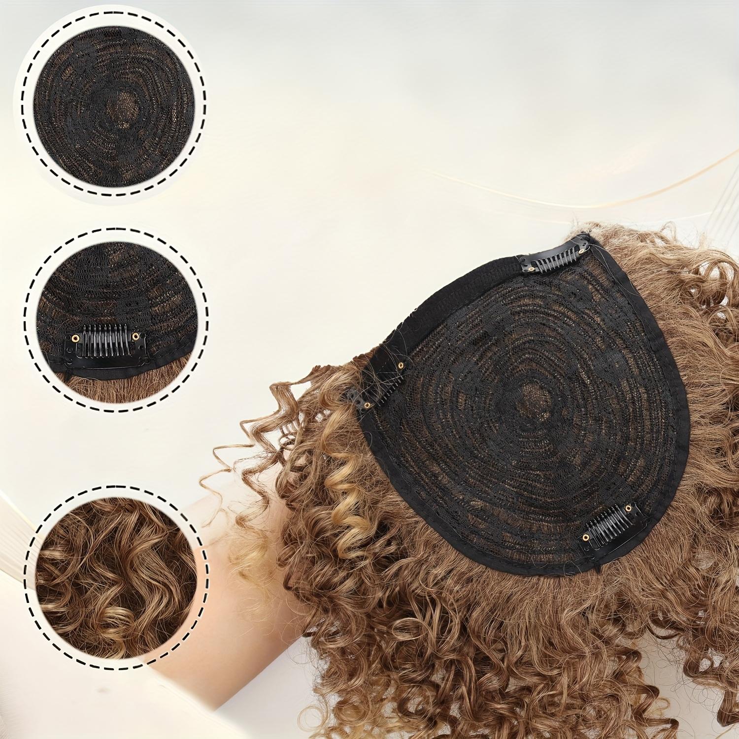 The Small Wig Enhances Hair Volume And Is Made of High-Temperature Resistant Synthetic Material, Suitable for Everyday Wear. It Adds Volume for Festive Occasions Like Halloween And Christmas