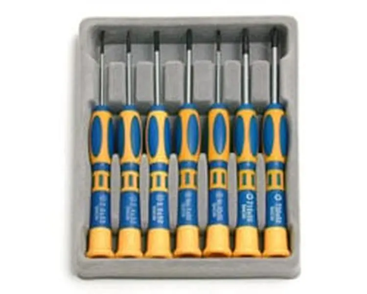 Startech CTK100P 7-Pc Precision Screwdriver Kit - Flat-Head, Torx Screwdriver Sets for Professional Tools & Hardware Applications, Flat-Head Screwdriver Sets