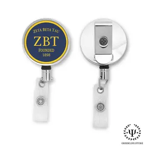 Zeta Beta Tau Badge Reel Holder