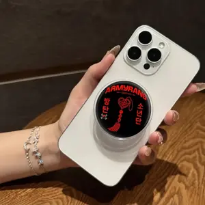 Arirang Phone Grip Kpop Fan Aesthetic Korean Style Acrylic Pop Socket Grip Stand For iPhone Samsung Trendy Army Gift Accessory