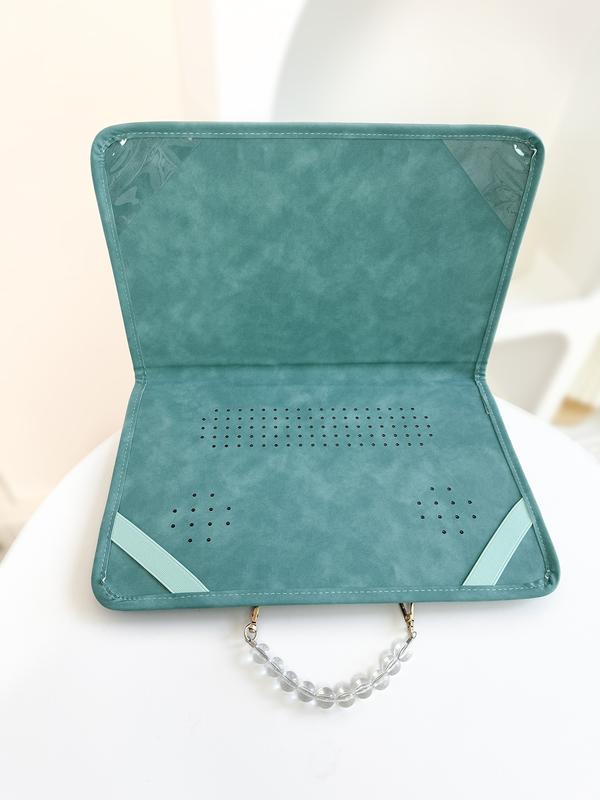 Cute Blue Commuter Laptop Bag, Laptop Sleeve, High-End Feel Notebook Protector Case, Stylish Handheld Computer Cover, Perfect for Daily Use