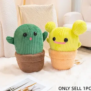 Cute Bean Eye Planter Doll, Soft Comfortable Plush Toy, Plant Decor, Perfect Gift for Girlfriend, Valentine's Day, Graduation, Birthday
