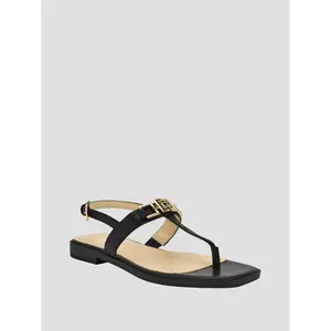 GUESS Unisex Reality T-Strap Sandals
