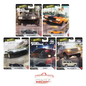 Hot Wheels 2026 Fast & Furious 5/5  Q Case - 25th Anniversary Include CHASE - Diecast 1:64