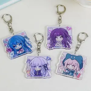 Danganronpa Acrylic Keychains, Cute Chibi Nanami ChiaKi Maizono Sayaka Mikan Tsumiki Kirigiri Kyouko