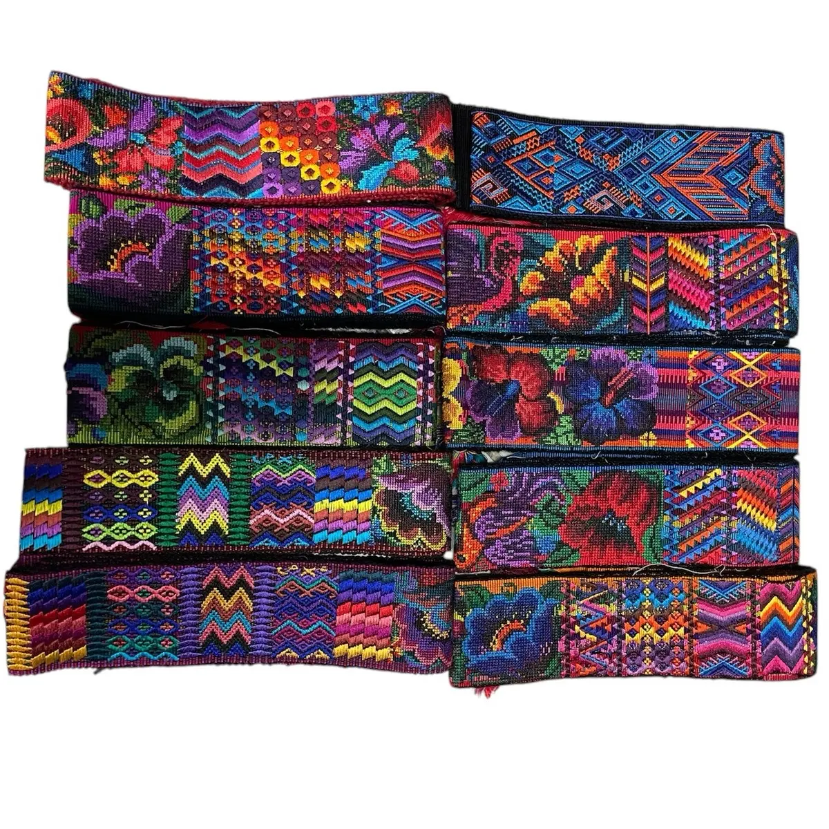 Lily Women's Computerized Knit Faja Belt - Traditional Guatemalan Tie Accessory, Tailored to Meet the Needs of Women, Paired with Trendy Outfits for Elegance