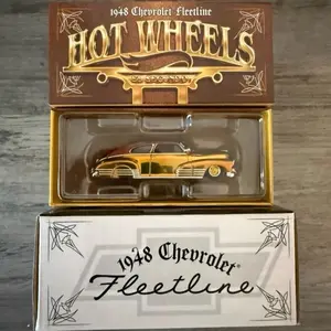 Hot Wheels 1948 Chevy Fleetline Lowrider RLC Exclusive Gold Common Edition