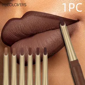 Waterproof & Sweat-Proof Lip Liner Pen, Matte Finish, Non-Stick Cup, Long-Lasting Lip Color, Perfect for Daily Use, Lip Liner Pencil, Lipliner