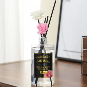 Fireless Aroma Refill Liquid 300ML, Natural Essential Oil Formula, Long-Lasting Scent, Ideal for Home Office, Air Purification