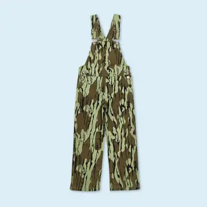 Camouflage hunting season jeans baby kids boy denim overalls