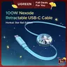 UGREEN Nexode Cordless Retractable USB Type-C Mobile Charging Cable (Honkai: Star Rail Edition), 100W, Glacier Blue, 3.3FT for iPhone 17/16, MacBook Pro/Air, Galaxy S26/S25, tiktokshopfalldealsforyou