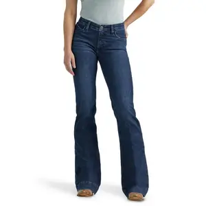 Wrangler Women's Willow Sloane Mid Rise Trouser Jean 112352986