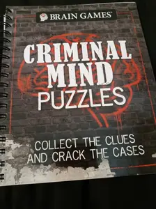Brain Games - Criminal Mind Puzzles Book