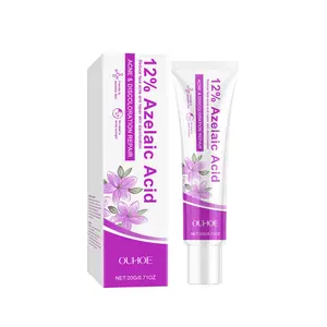 12% Azelaic Acid Acne Cream - Acne Cream for Rosacea Reducing Relief Pimple Breakouts Blackhead Pigmentation and Redness - Azelaic Acid Gel For Facial and Skin Care